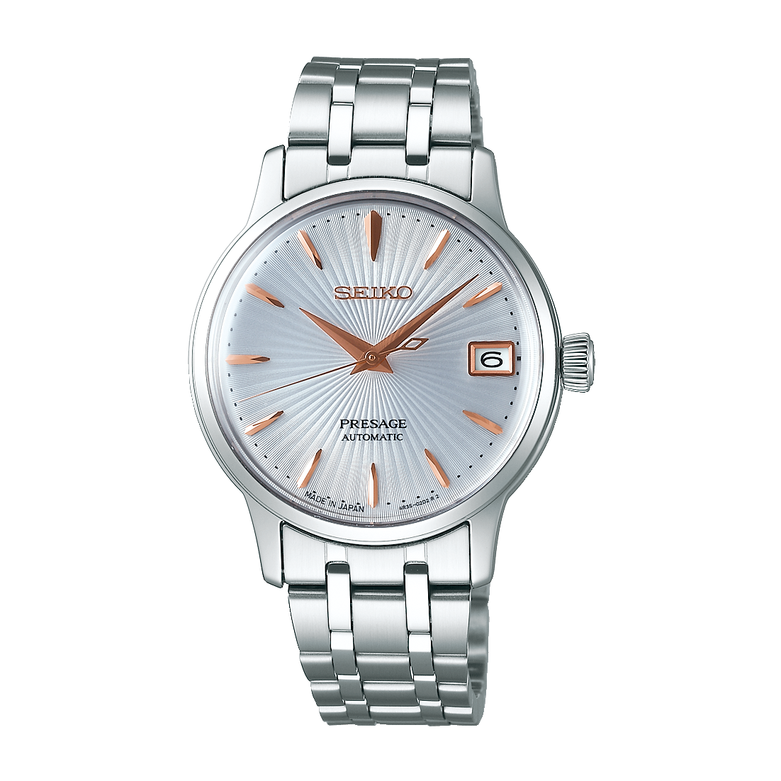 Seiko presage silver womens watch