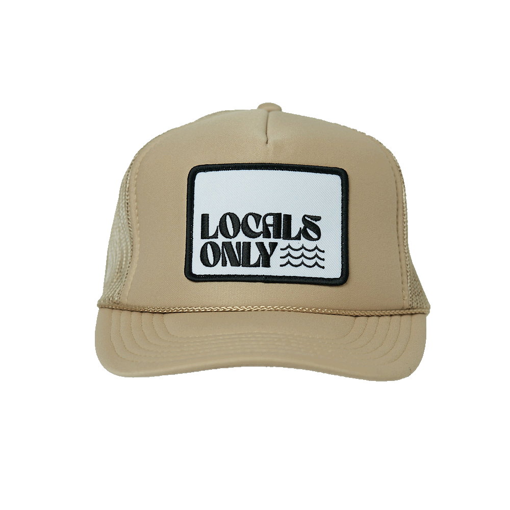 Locals only ii patch trucker hat â uptown boutique ramona