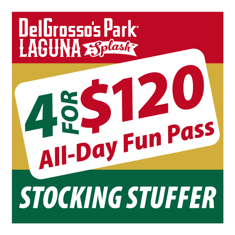 All day fun pass for delgrossos amusement park tipton pa delgrossos park tipton pa