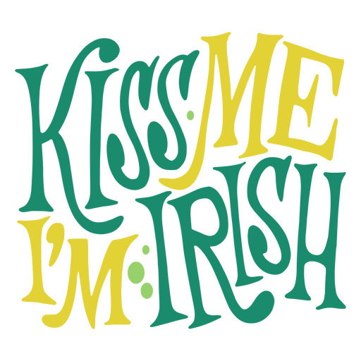 Pinch me im irish lettering png svg design for t