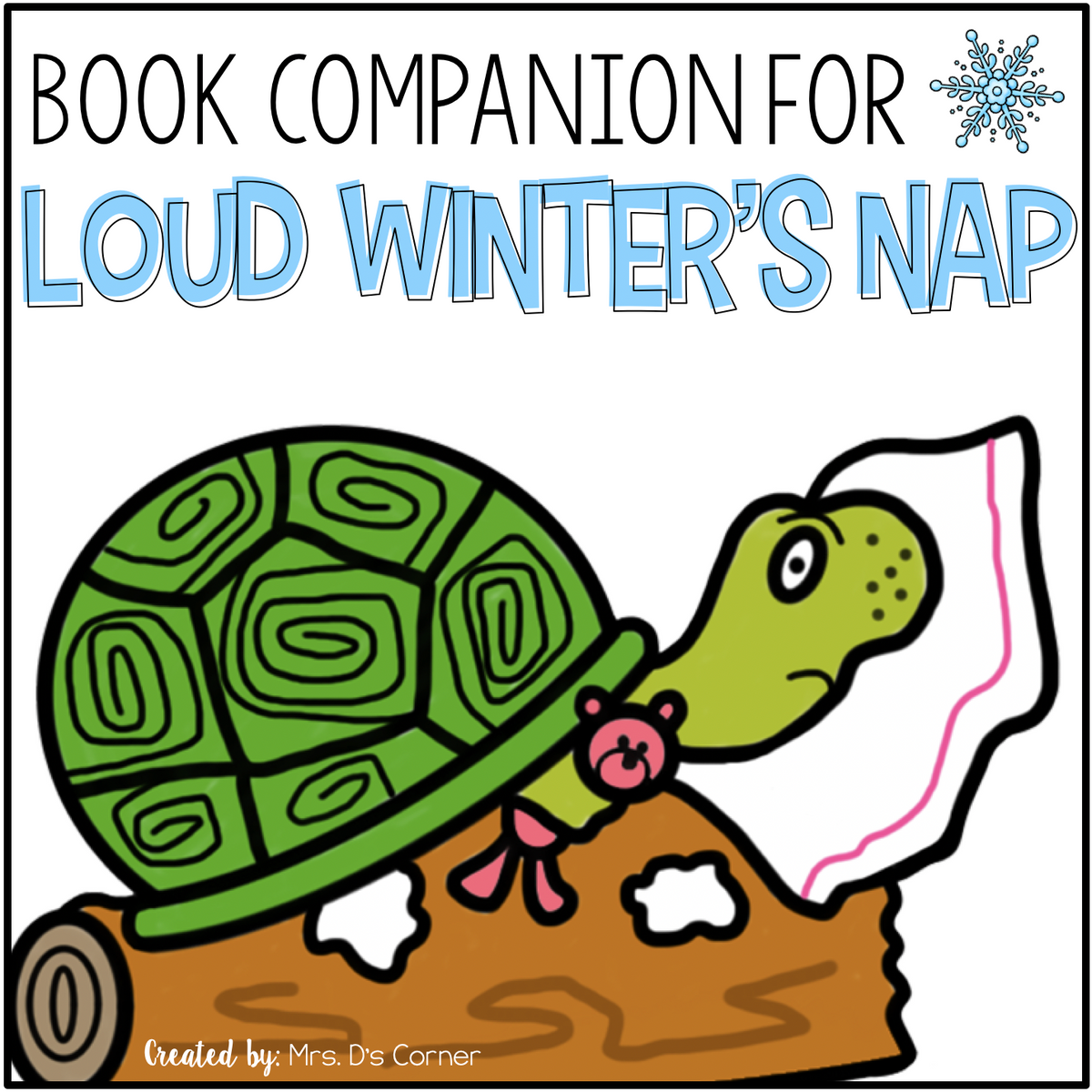 A loud winters nap book panion â mrsds