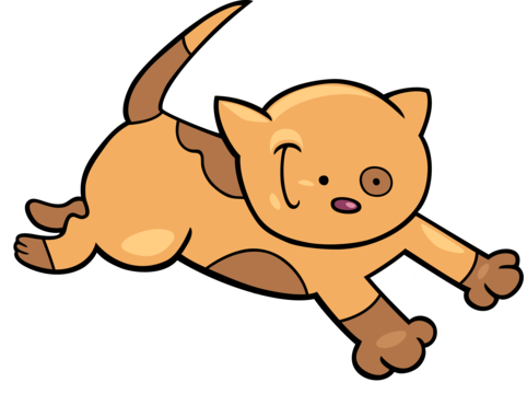 Cat running png transparent images free download vector files