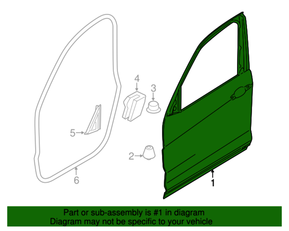 Bmw genuine oem factory original door shell for sale online