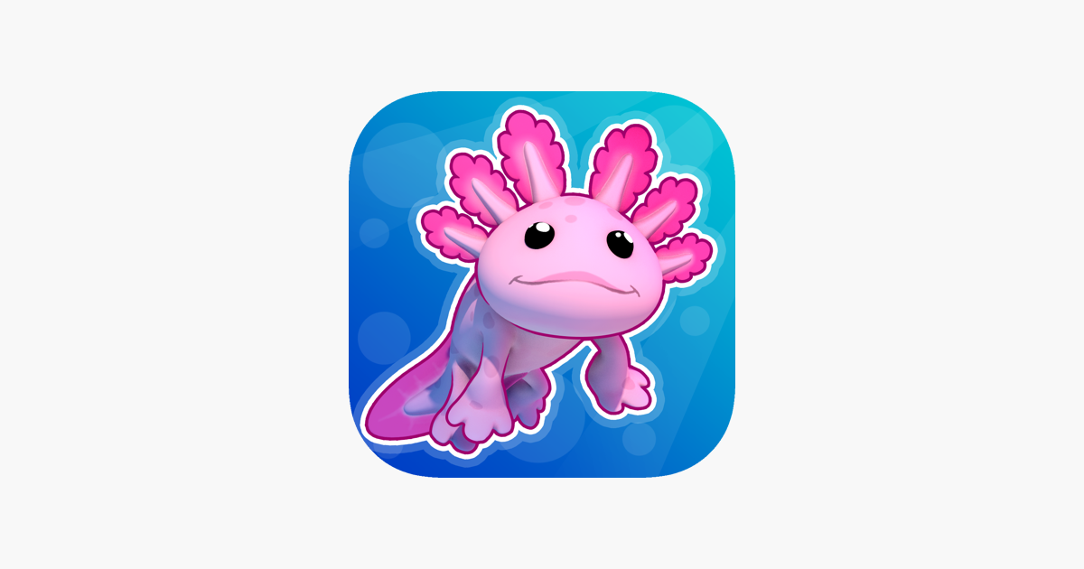 Axolotl rush on the app store