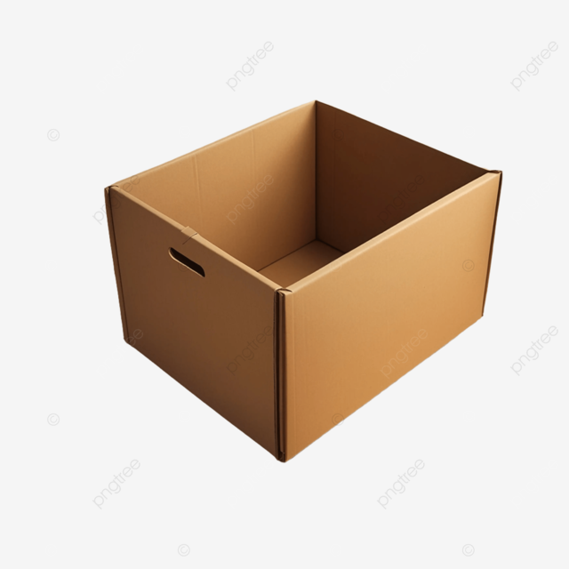 Cardboard box isolated cardboard box isolated on white box png transparent image and clipart for free download