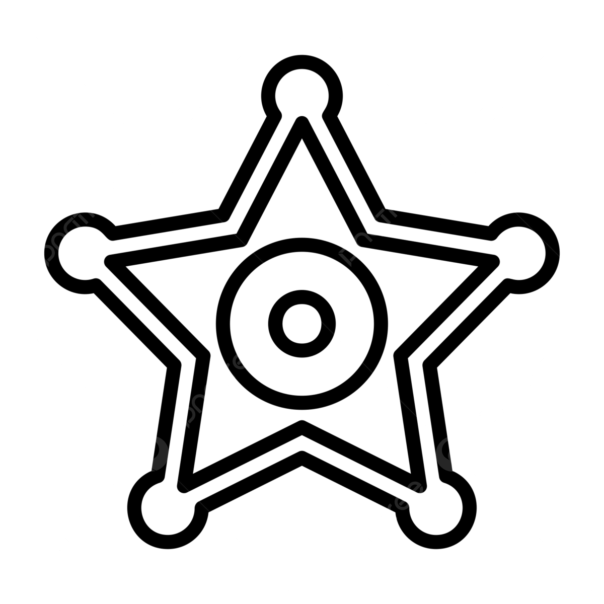 Sheriff badge png transparent images free download vector files