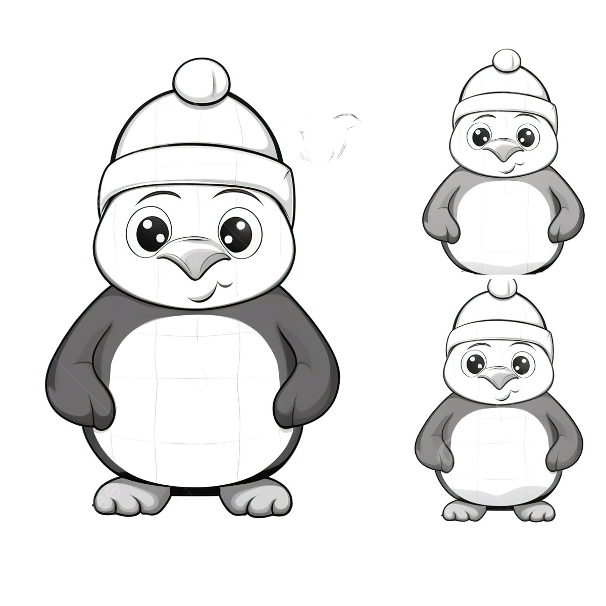 Copy the picture kids game and coloring page with a cute penguin hug ball tracing worksheet kids worksheet png transparent image and clipart for free download