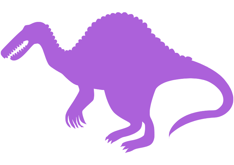 Spinosaurus silhouette