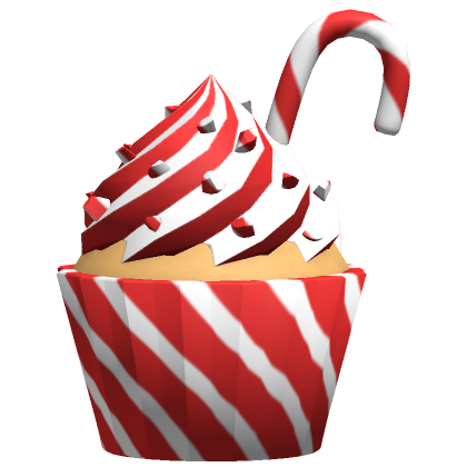 Candy cane cupcake roblox item