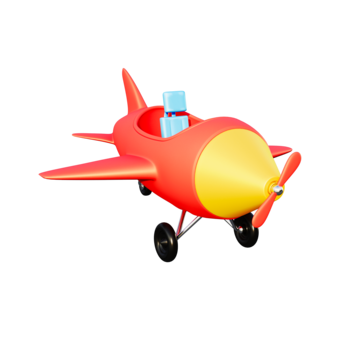 Model airplane clipart vector d cartoon airplane model d cartoon plasticene png image for free download