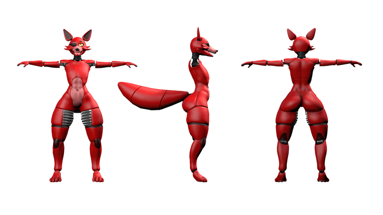 Akkoarcade foxy references by daxx