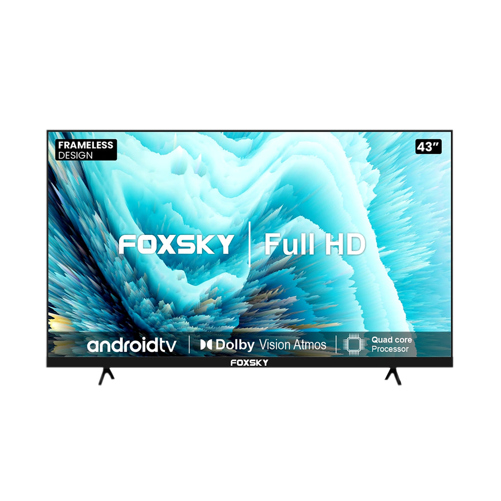 Buy foxsky cm inch full hd led smart android tv with ultra vivid high contrast panel online