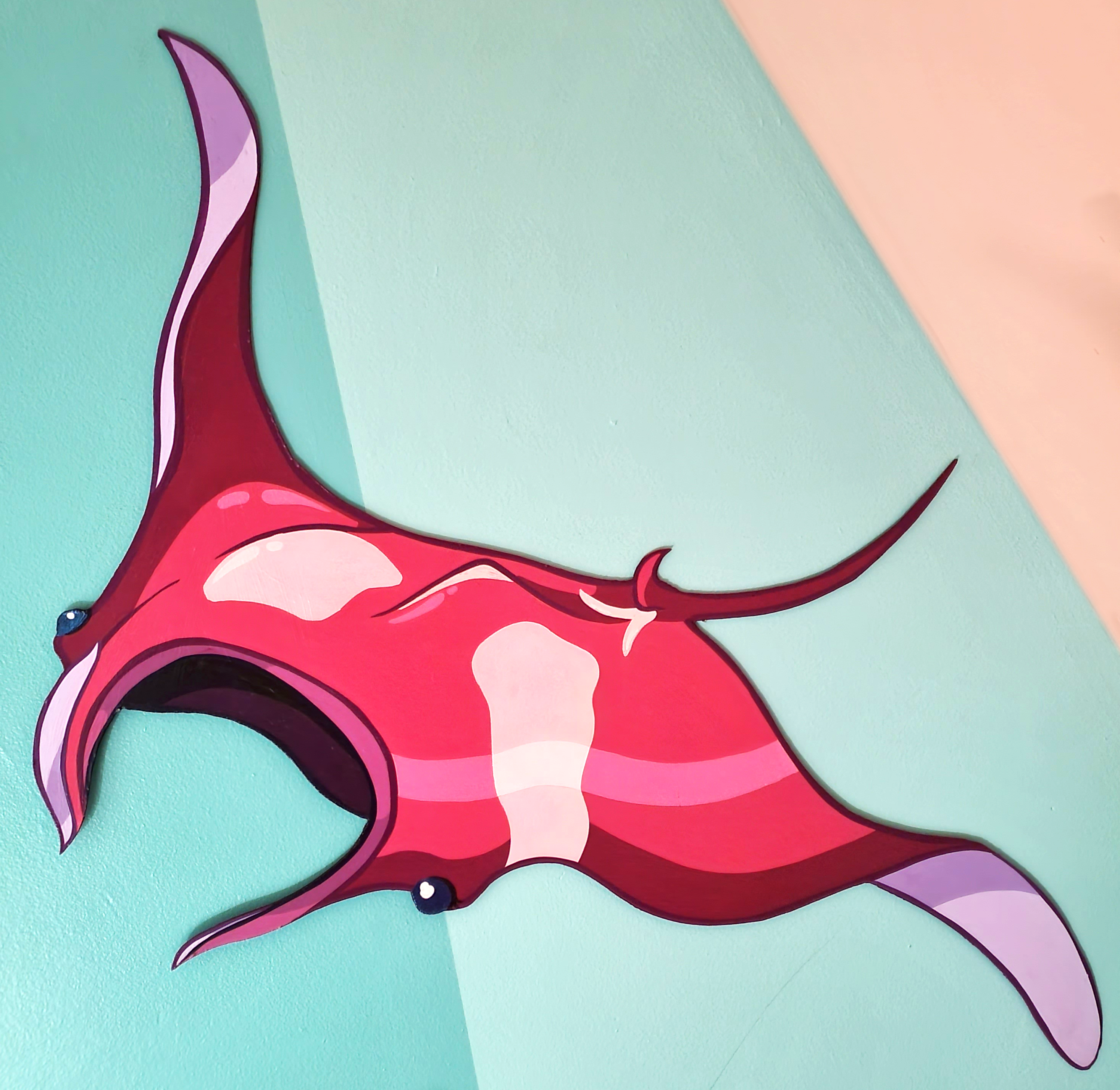 Pink manta by ash k guzman ashley gaal