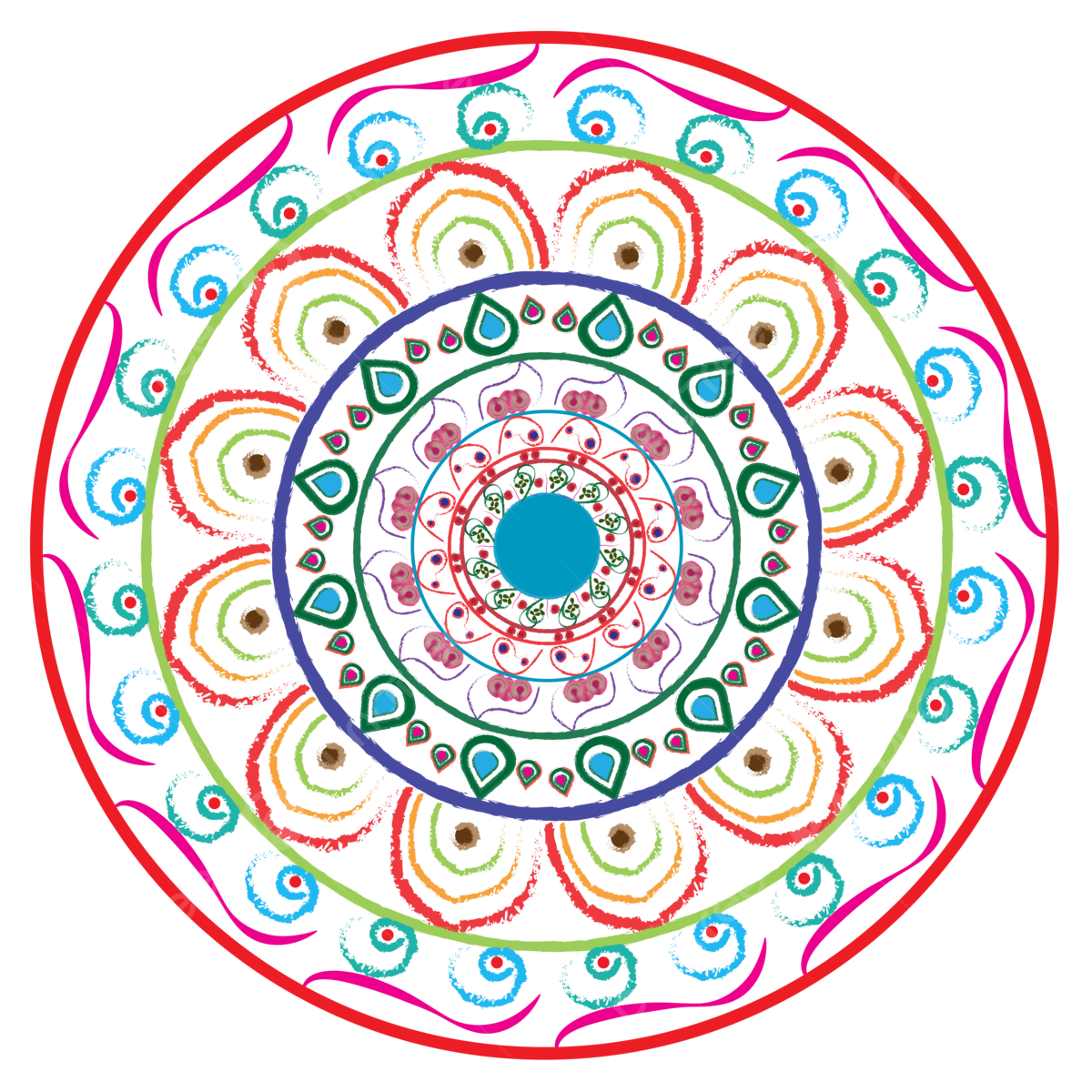 Mandala vactor png transparent images free download vector files