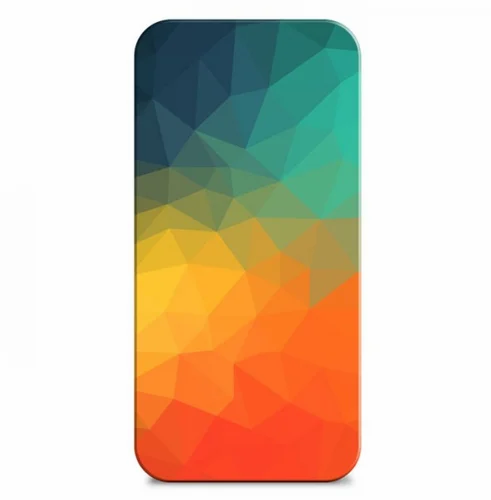 Multicolor d texture pattern colourful back cover