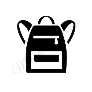 Backpack cut files