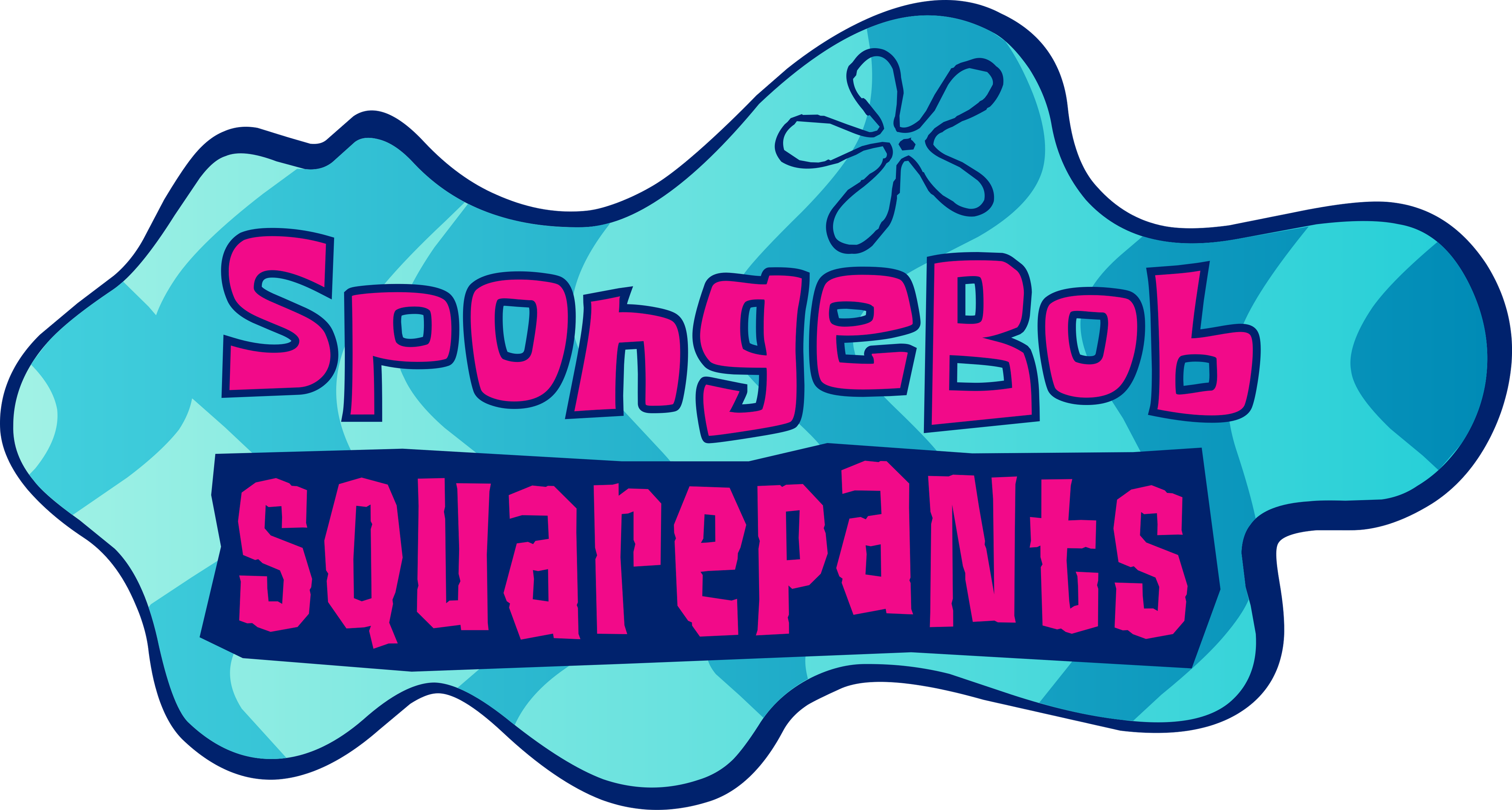 Spongebob squarepants logo timeline wiki