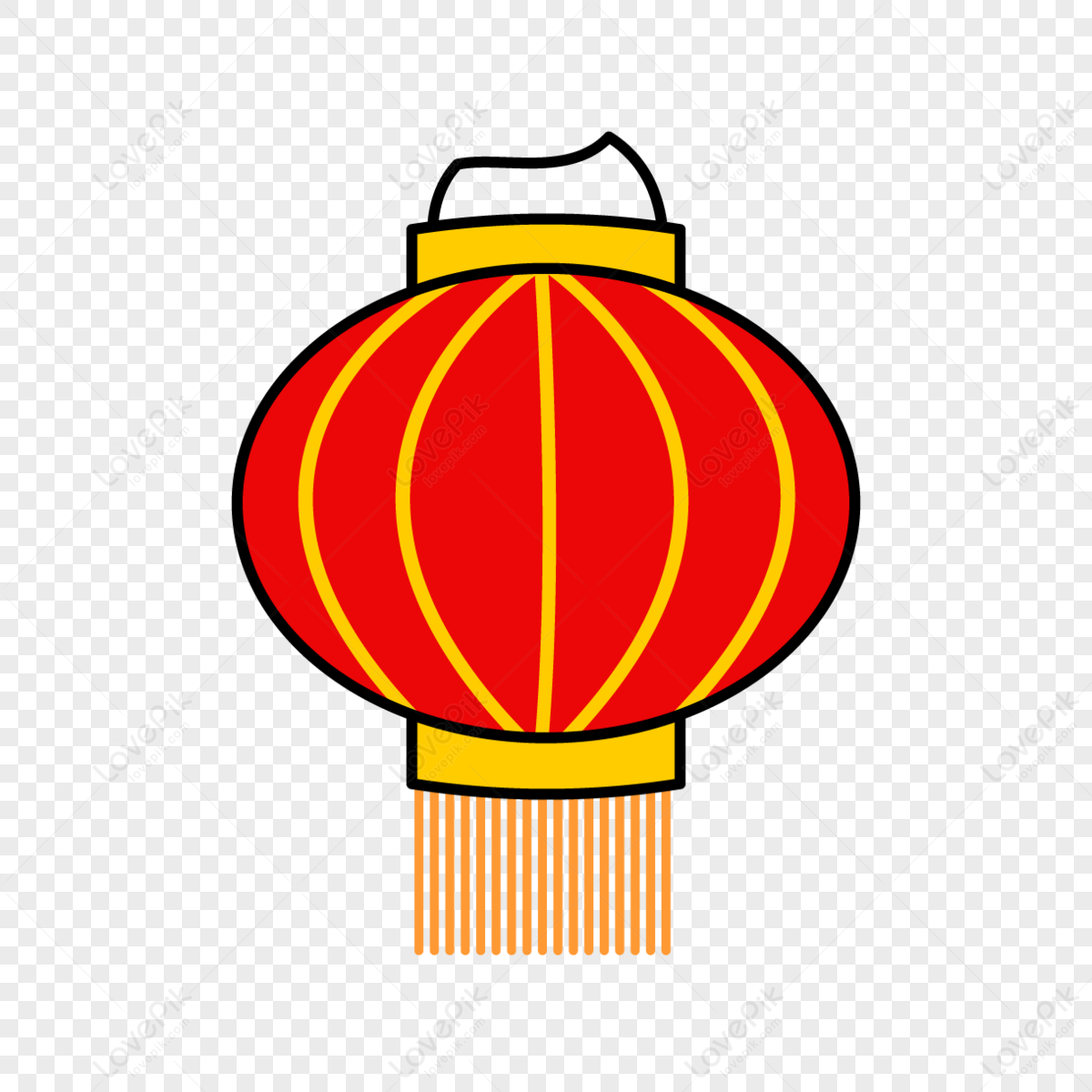 Cartoon lantern png images with transparent background free download on