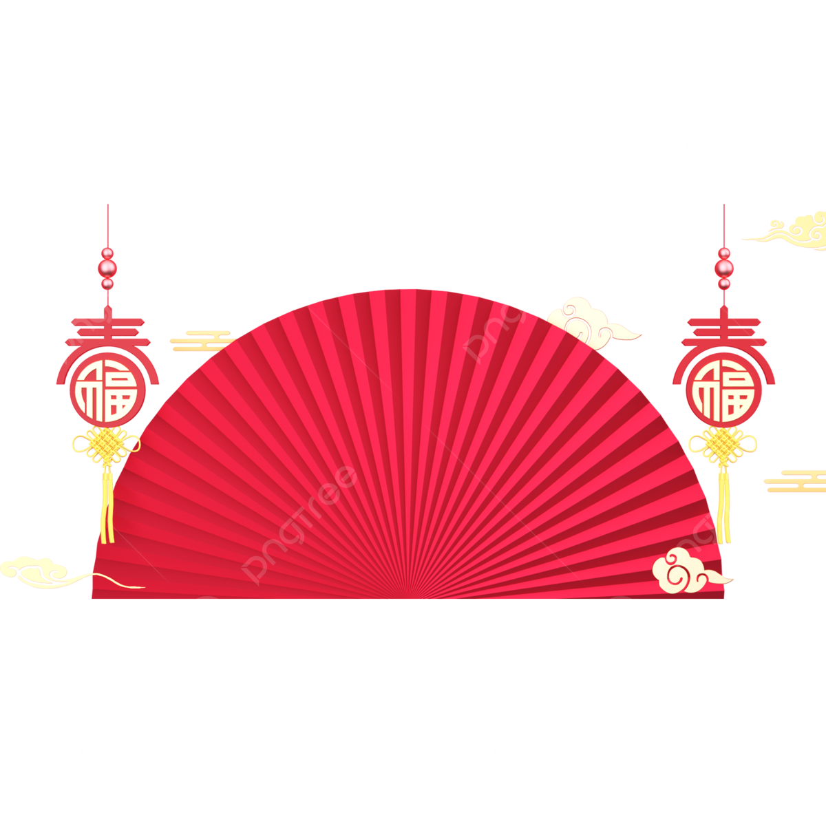 Chinese new year banner new year annual goods chinese new year png transparent clipart image and psd file for free download