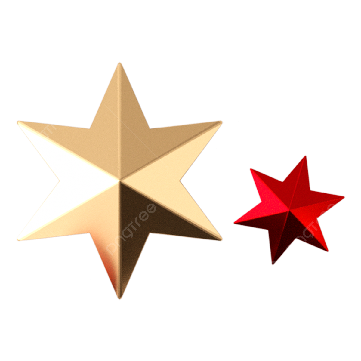 Three dimensional d images hd christmas ornaments d rendering three dimensional stars christmas d decoration png image for free download