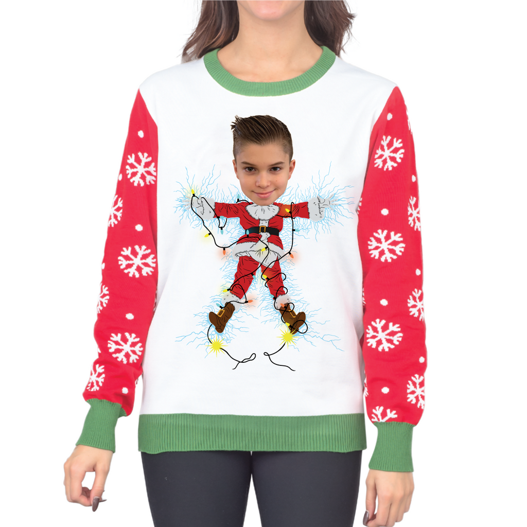 Custom christmas movie yourself sweaters