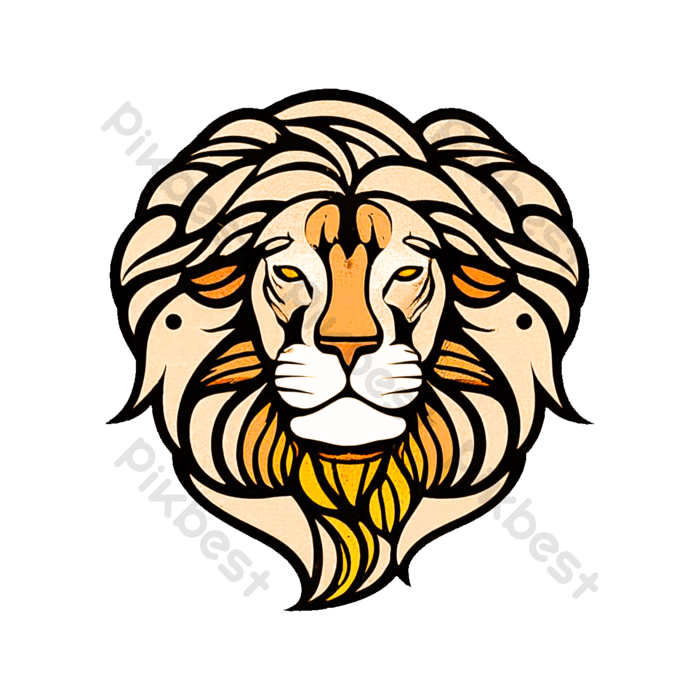 Lion vetor illustration png png images psd free download