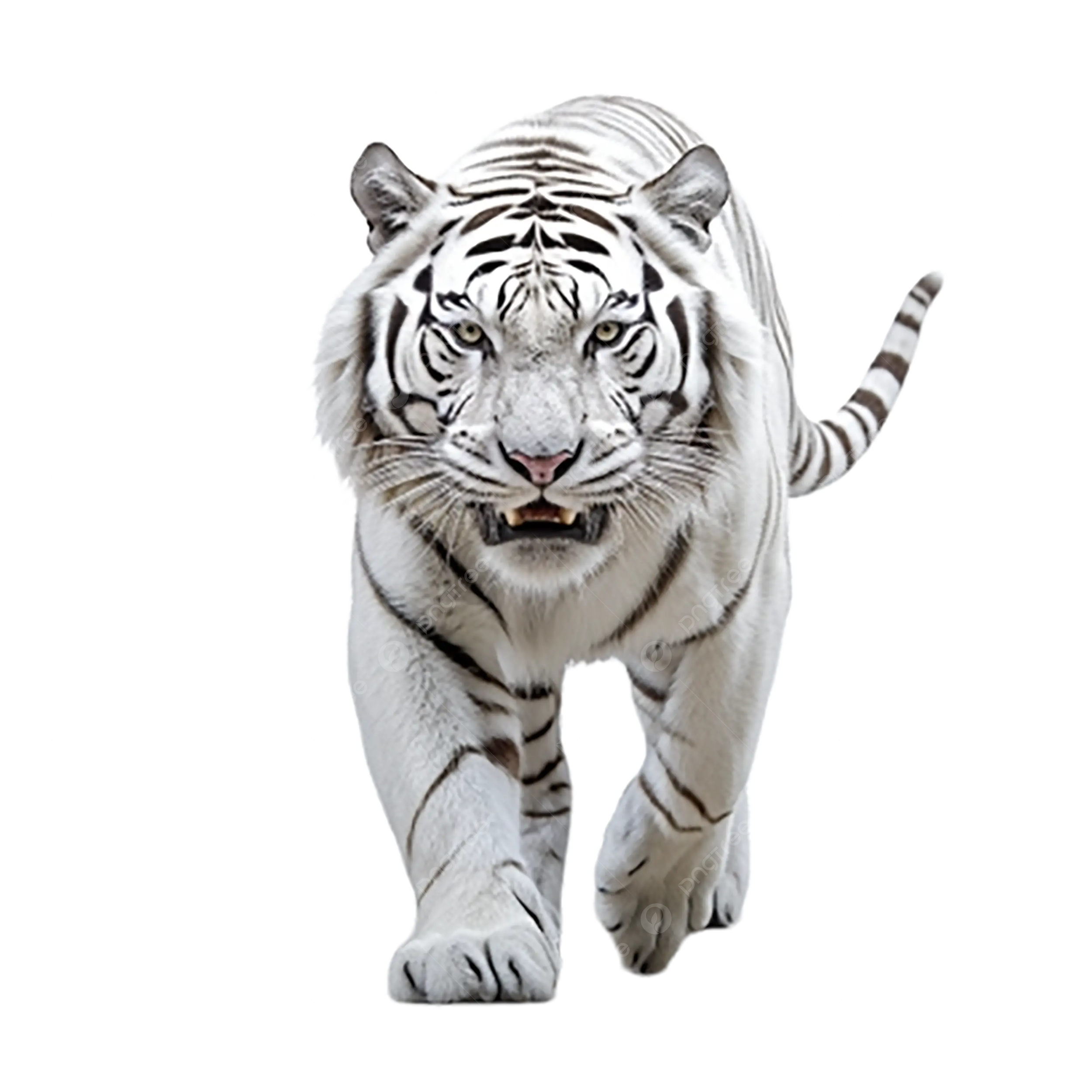 White tiger png vector psd and clipart with transparent background for free download