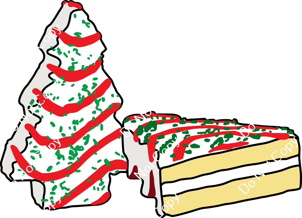 Colorsplash ultra christmas tree cake