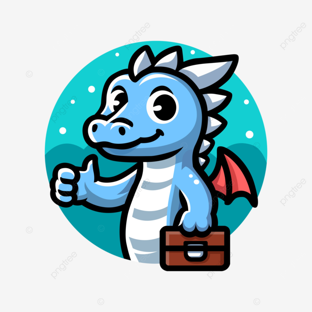 Cute cartoon dragon illustration vector dragon cute cute cartoon png and vector with transparent background for free download