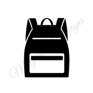 Backpack silhouette