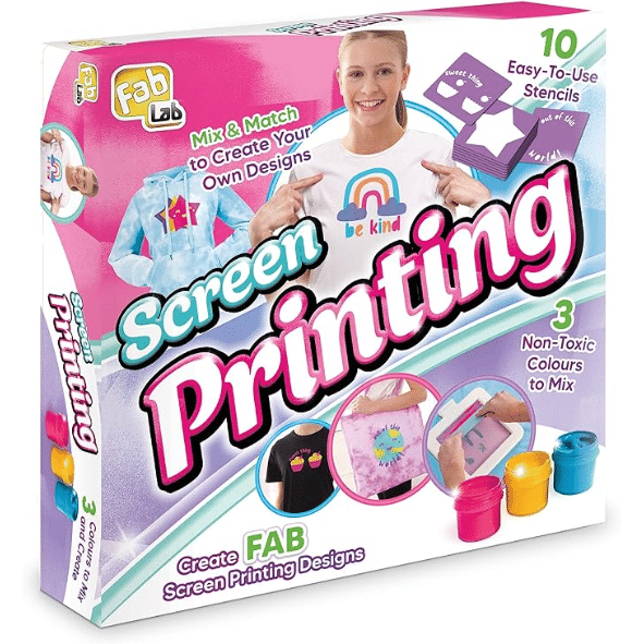 Fablab fl screen printing design your own clothes kit toy lours off amazon