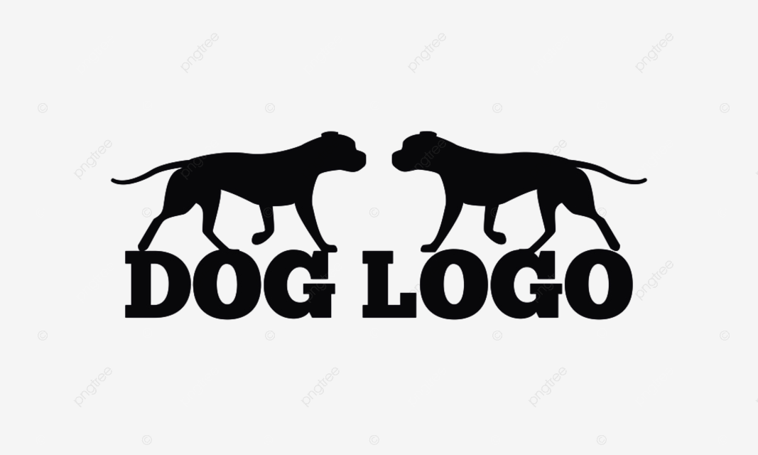 Two dogs silhouette transparent background dog logo design with two canine animals black silhouettes isolated on white background puppy silhouette canine png image for free download