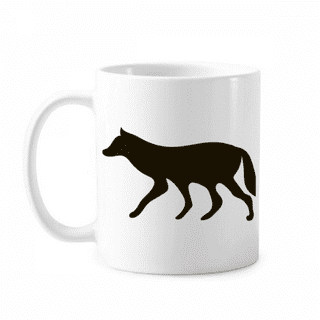 Wolf coffee cup