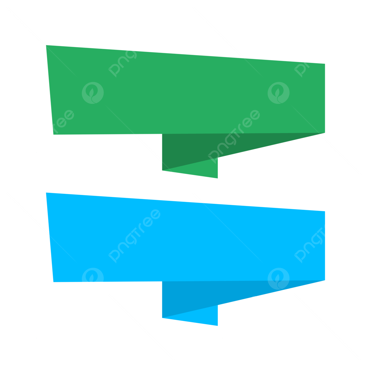 Blue and green empty banner shape vector image tag banner shapes set empty banner shape vector banner shape text box image png and vector with transparent background for free download