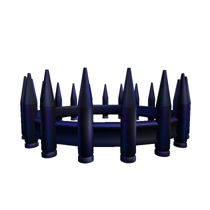 Midnight blue bullet crown roblox item