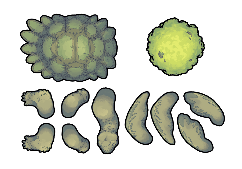 Turtle colossus maps assets