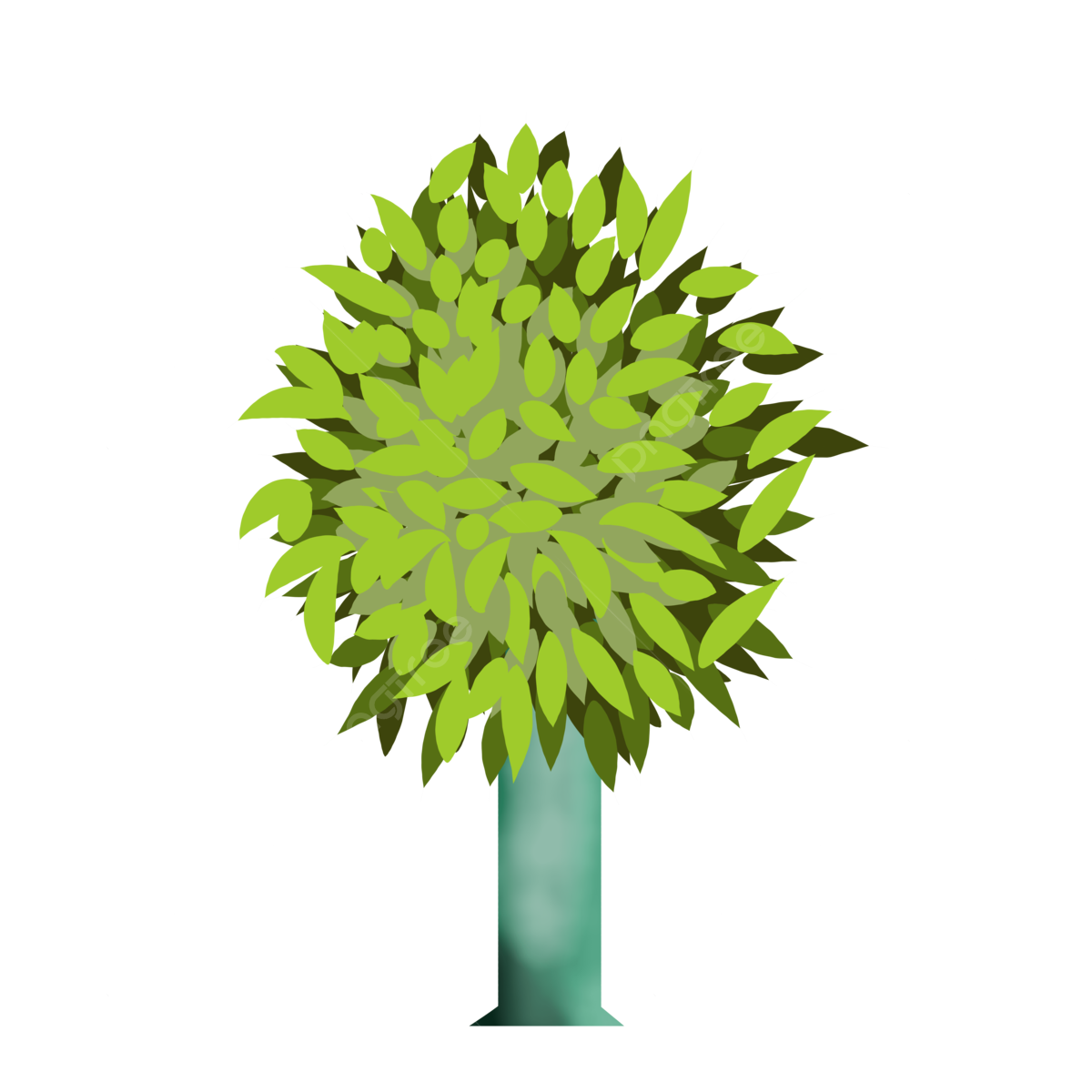 Modern plant in vase png transparent images free download vector files