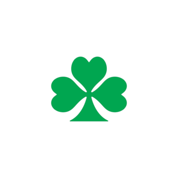 Shamrock clover vector hd png images love of shamrock clover logo design vector logotype ecology fortune png image for free download