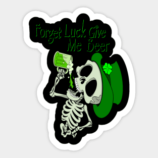 Leprechaun horror movie st patricks stickers for sale