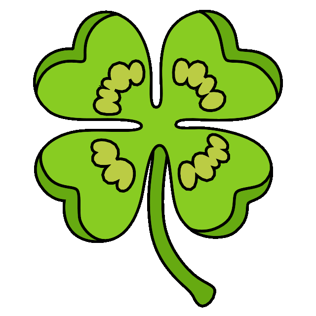 Ð four leaf clover emoji images download big picture in hd animation image and vector graphics