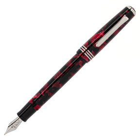 Tibaldi n ruby red resin fountain pen