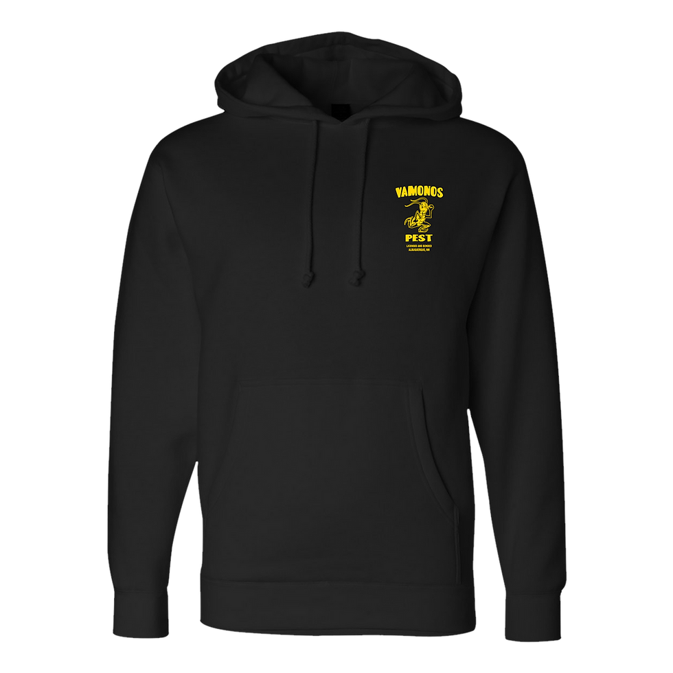 Vamonos pest control double sided hoodie