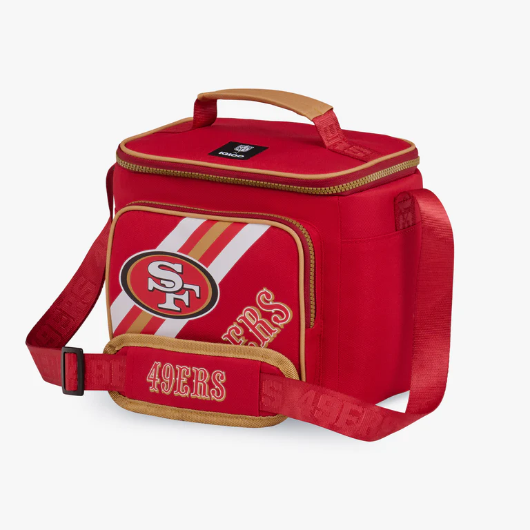 San francsico ers igloo square lunch cooler bag â jrs sports