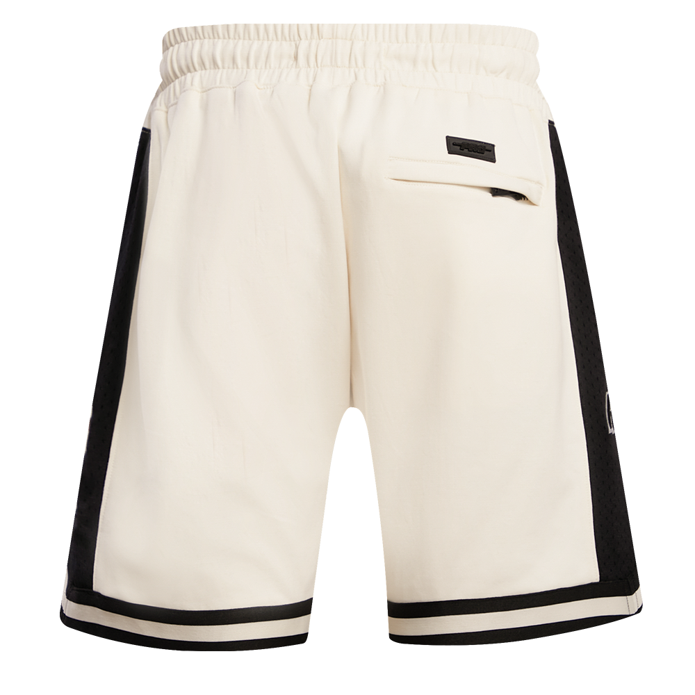 Nfl las vegas raiders retro classic mens short eggshell black â pro standard