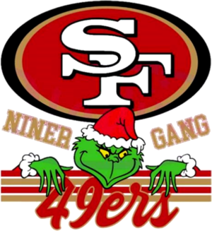 Grinch san francisco ers niner gang shirt