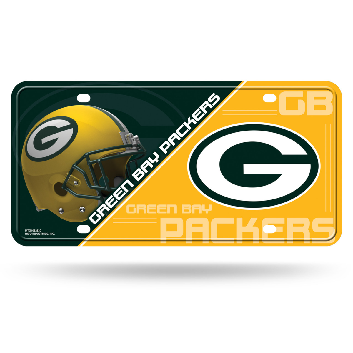 Nfl green bay packers fan decal sticker set