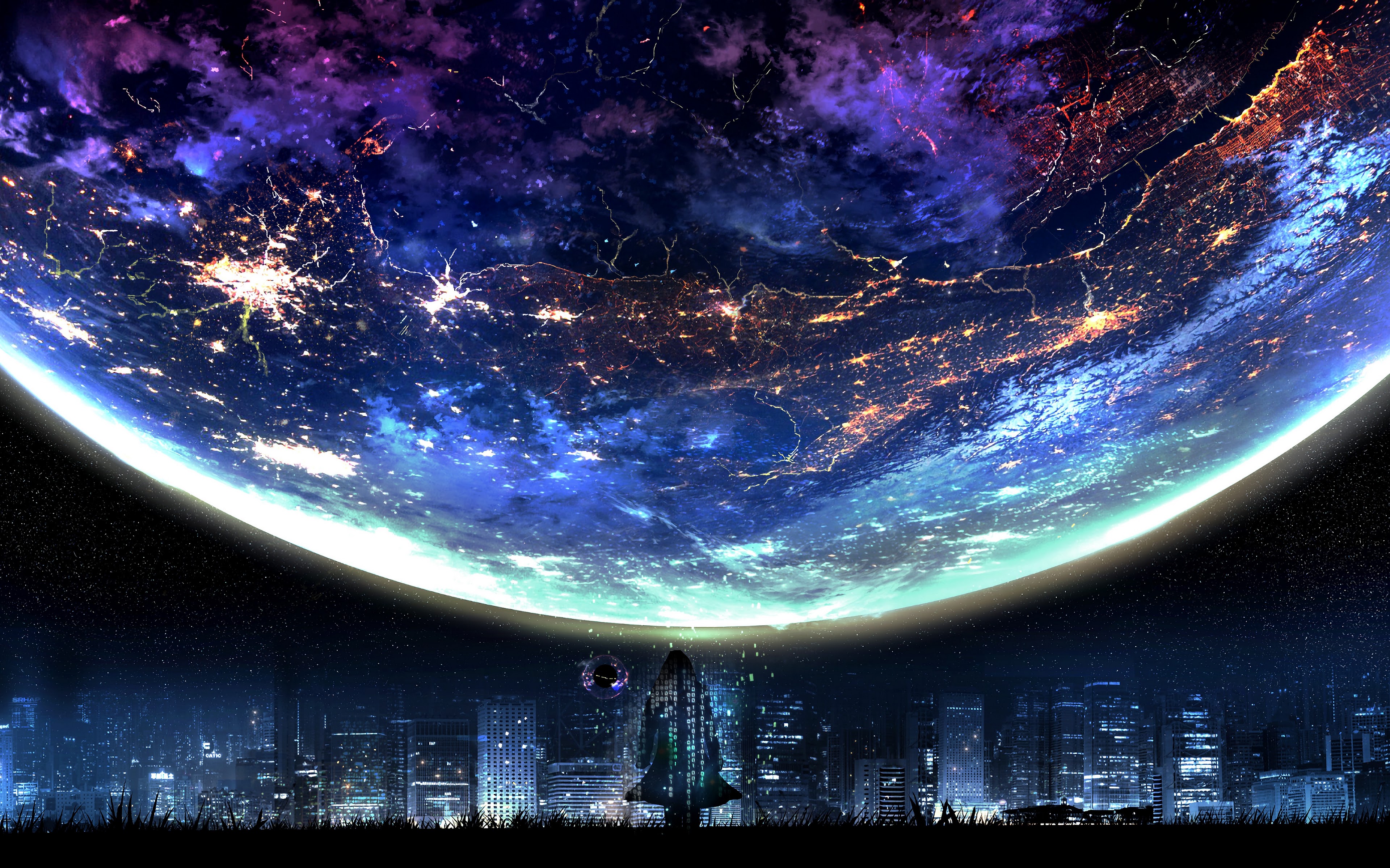 Download Free 100 + 4k anime city night Wallpapers