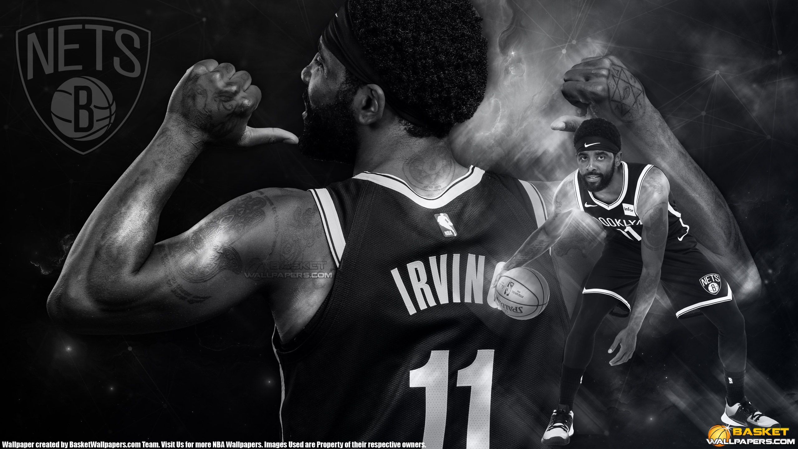 Kyrie irving desktop wallpaper imagem de fundo de putador papel de parede pc basquete