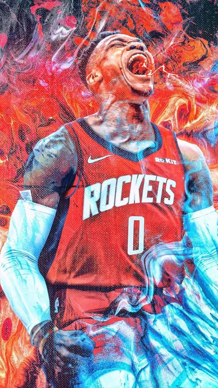 Russell westbrook wallpaper for mobile phone tablet desktop puter and other devices hd and k wallpapers nba artwork westbrook wallpapers nba