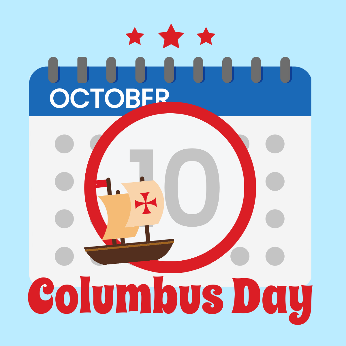 Free columbus day
